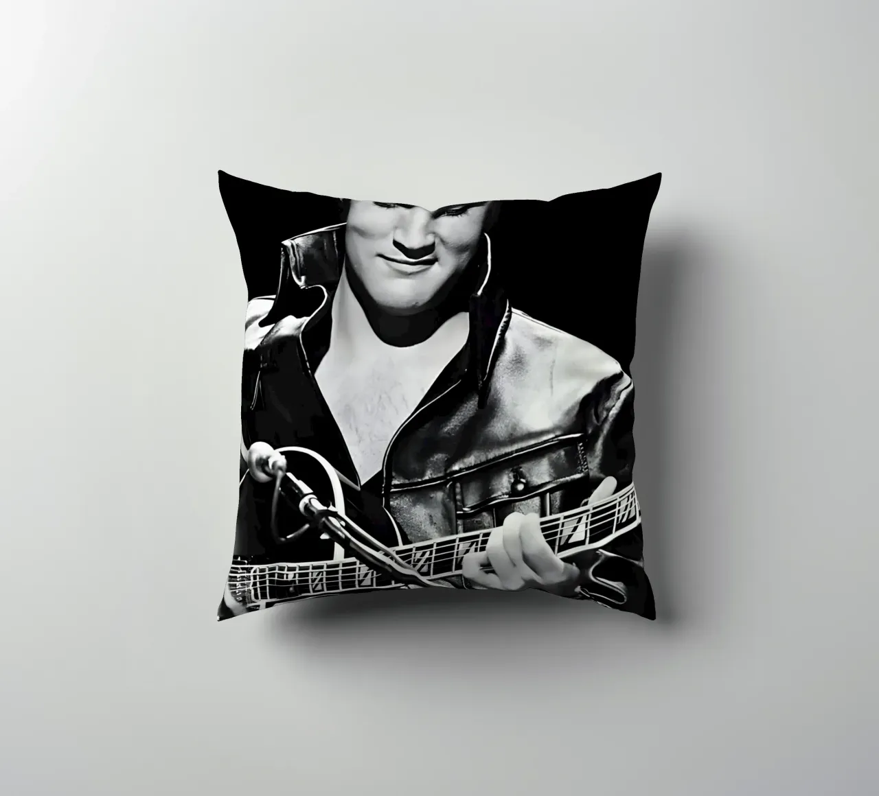 "Elvis Presley cuscino da Low poly art