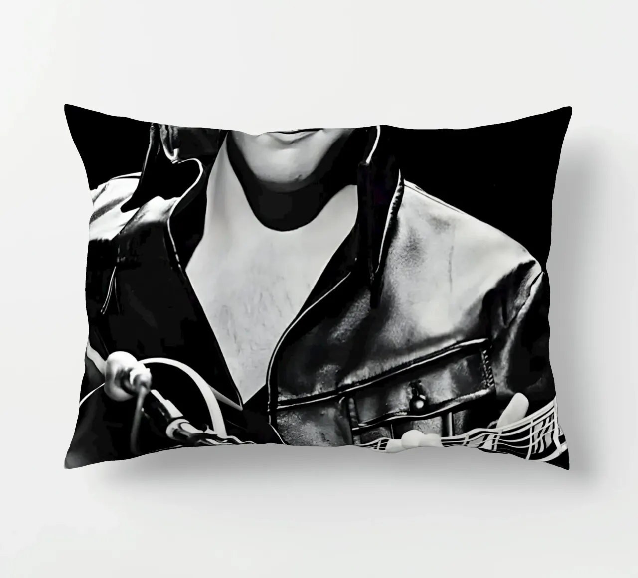 "Elvis Presley cuscino da Low poly art