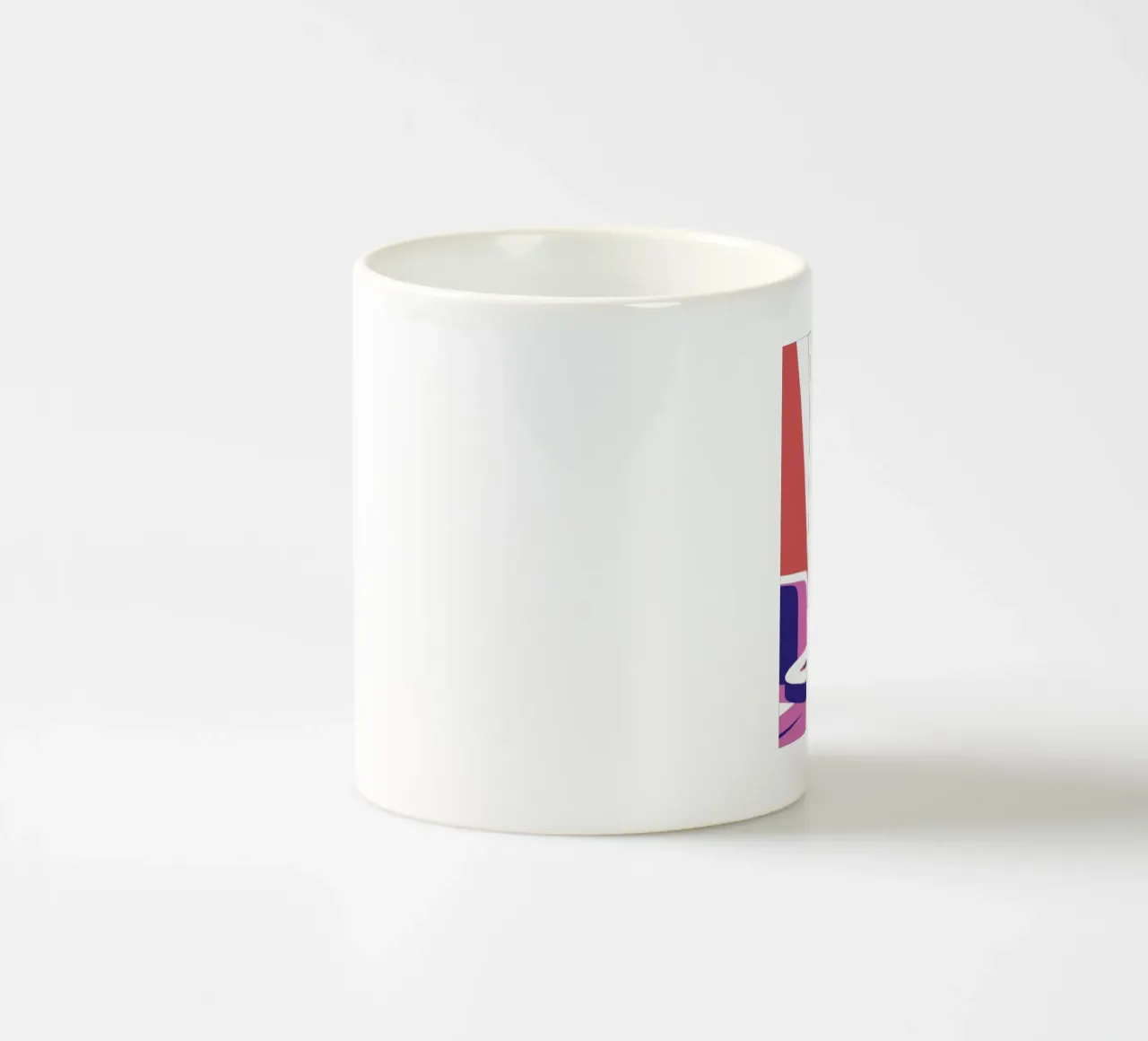 Fiori di tulipano in salotto tazza in ceramica da STORE PRESENCE