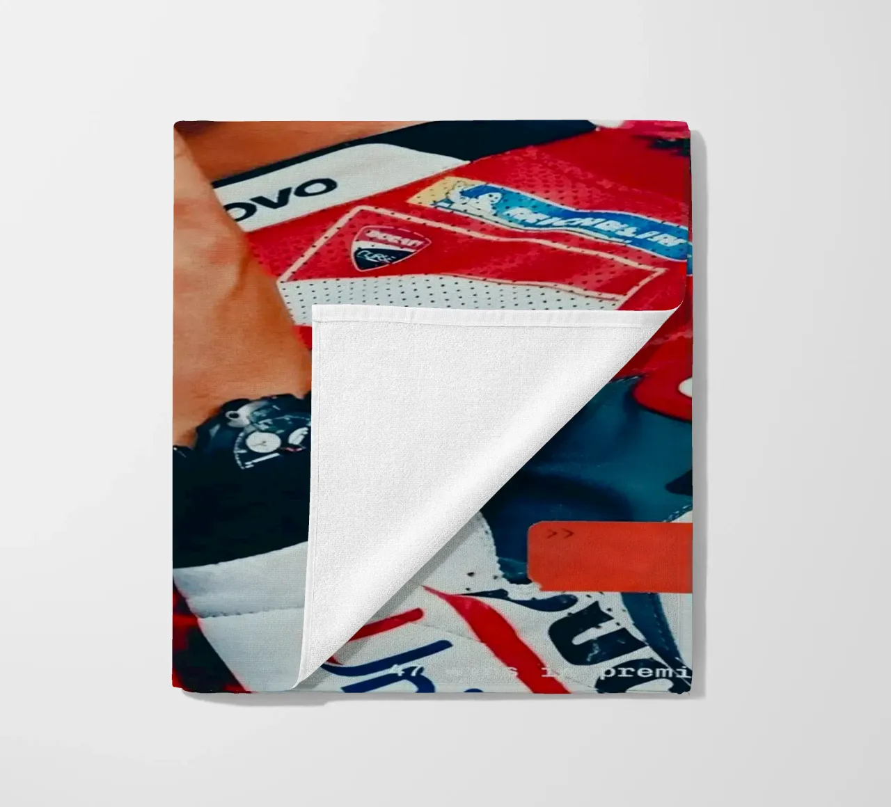 Jorge Lorenzo telo mare da Low poly art