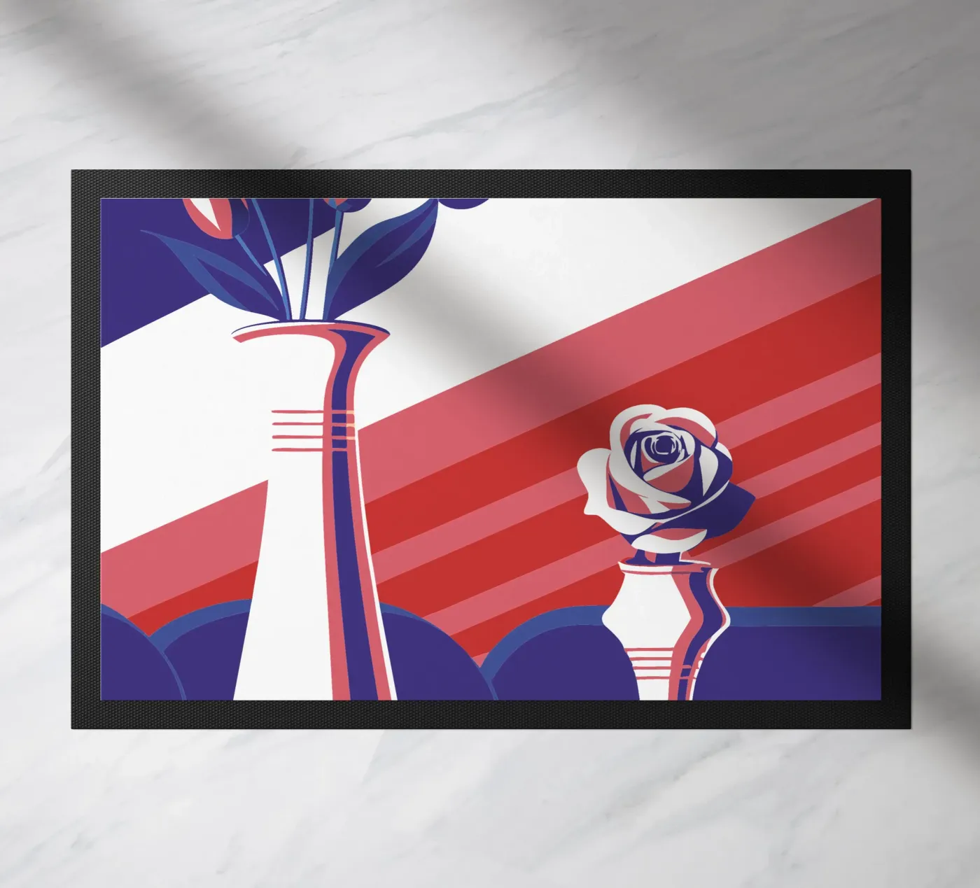 Tulipano e rosa zerbino da STORE PRESENCE