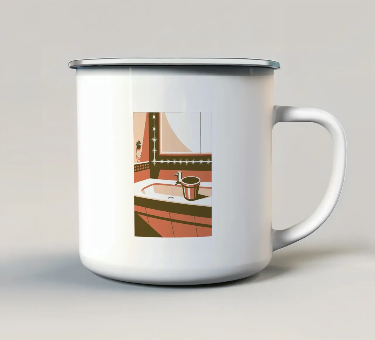 Cucina tazza in smalto da STORE PRESENCE