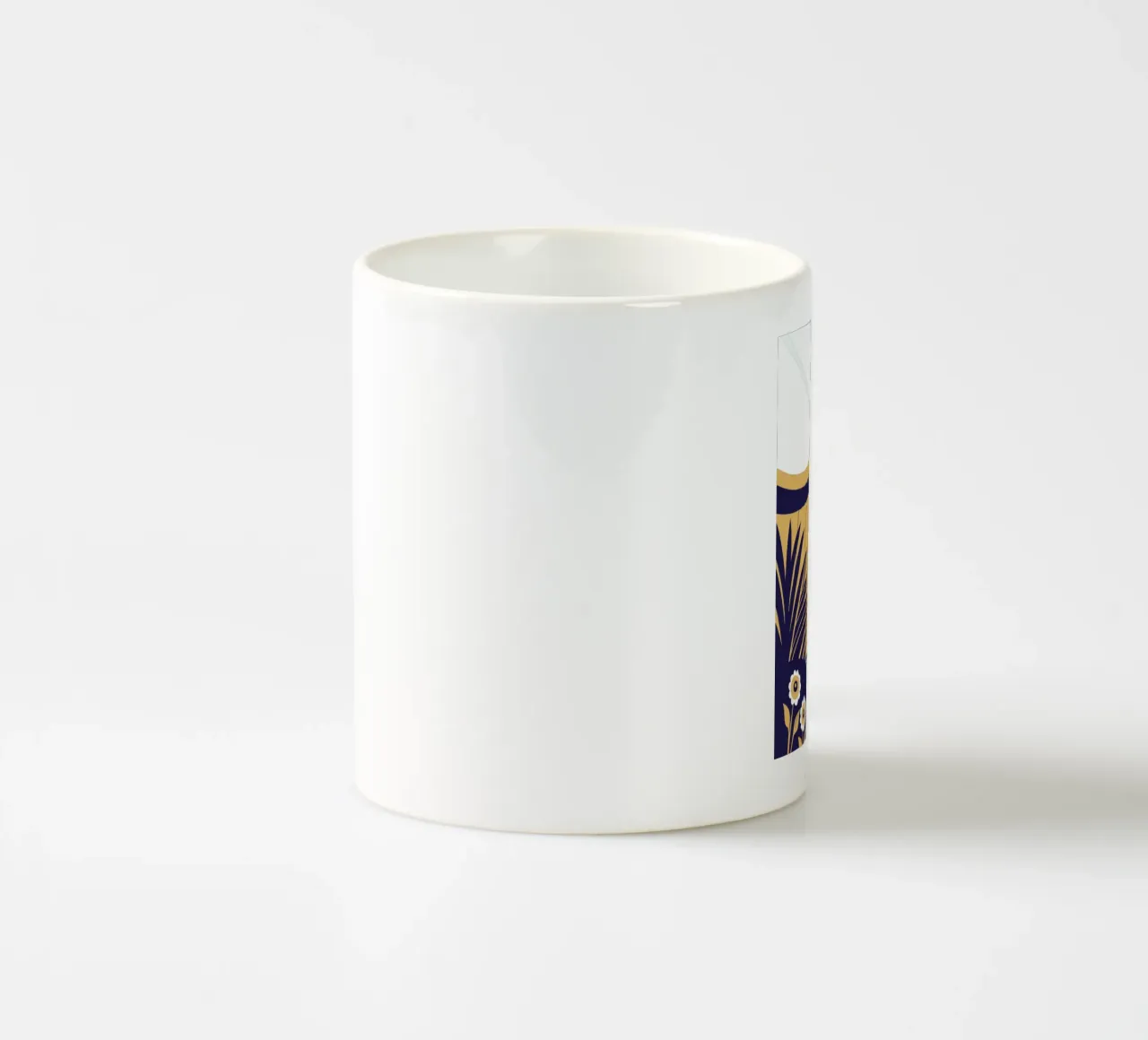 Gatto e fiore tazza in ceramica da STORE PRESENCE