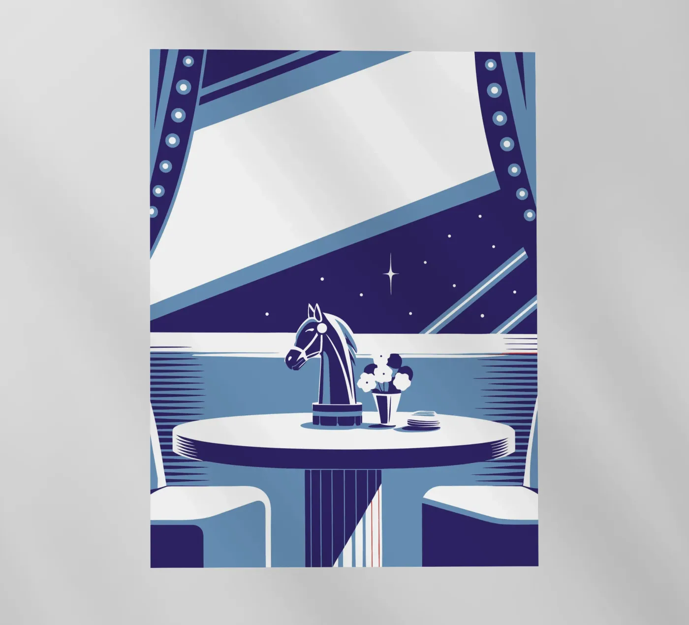 Tavolo da pranzo pellicola backlit da STORE PRESENCE