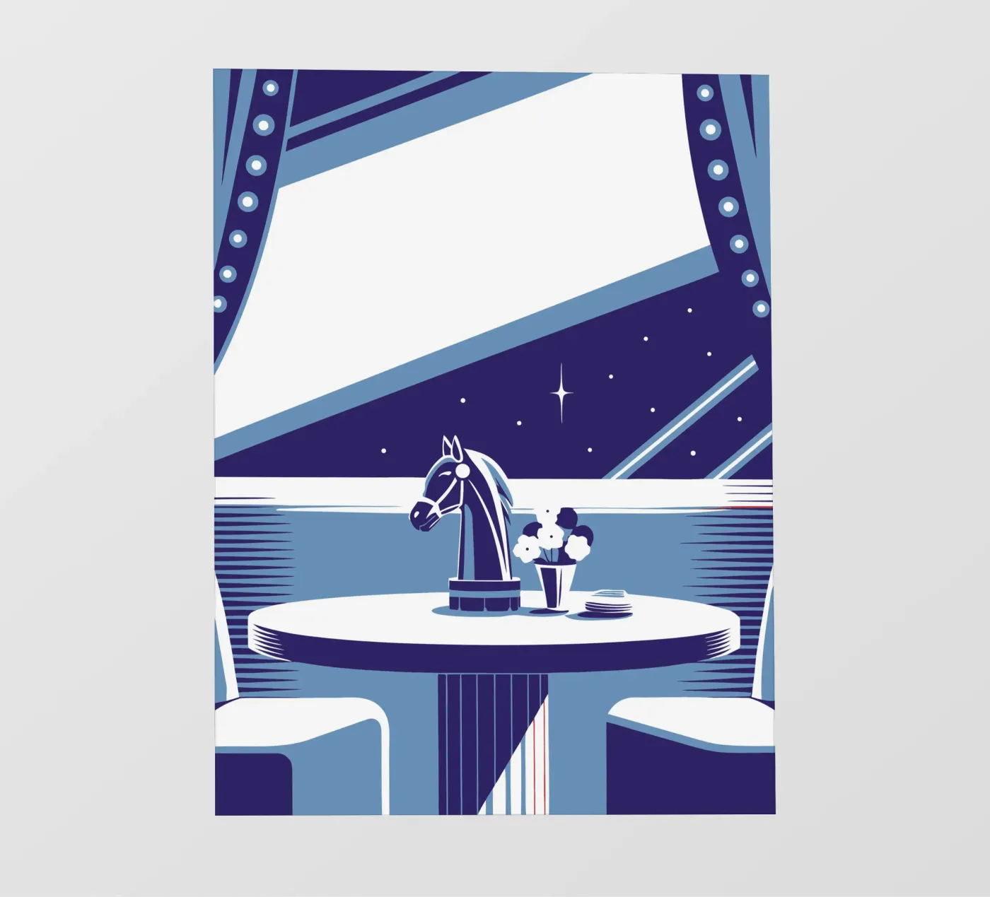 Tavolo da pranzo pellicola backlit da STORE PRESENCE