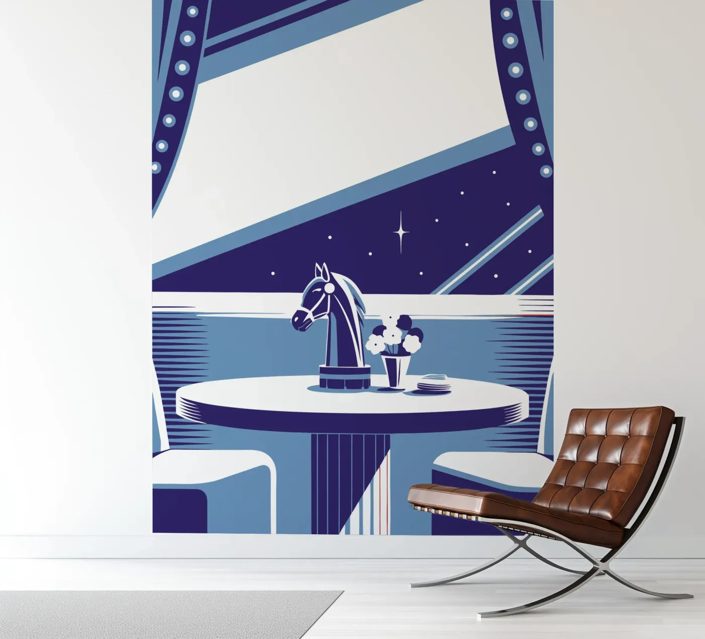 Eettafel fotobehang van STORE PRESENCE