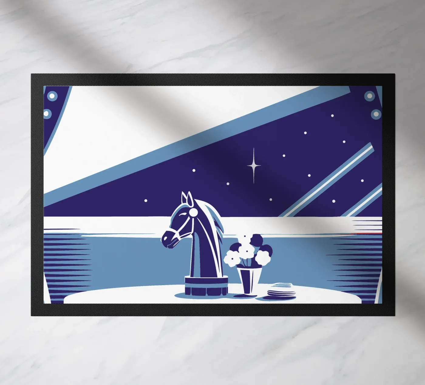 Dining Table doormat by STORE PRESENCE