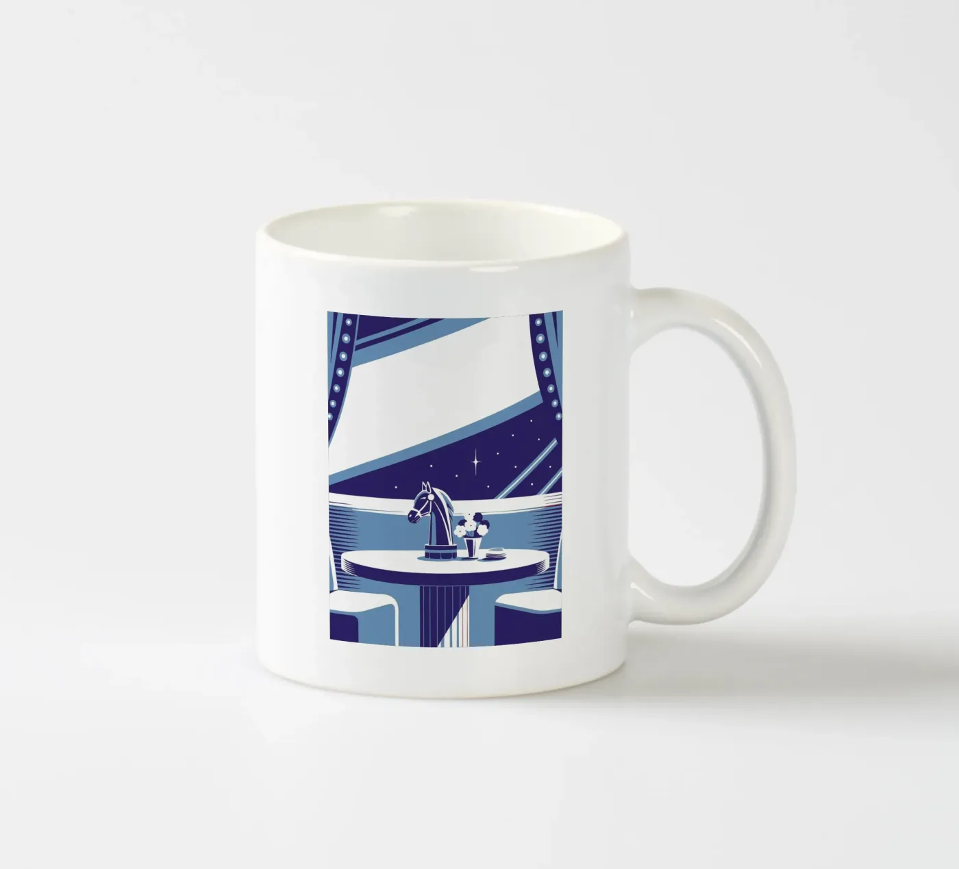 Dining Table ceramic mug by STORE PRESENCE