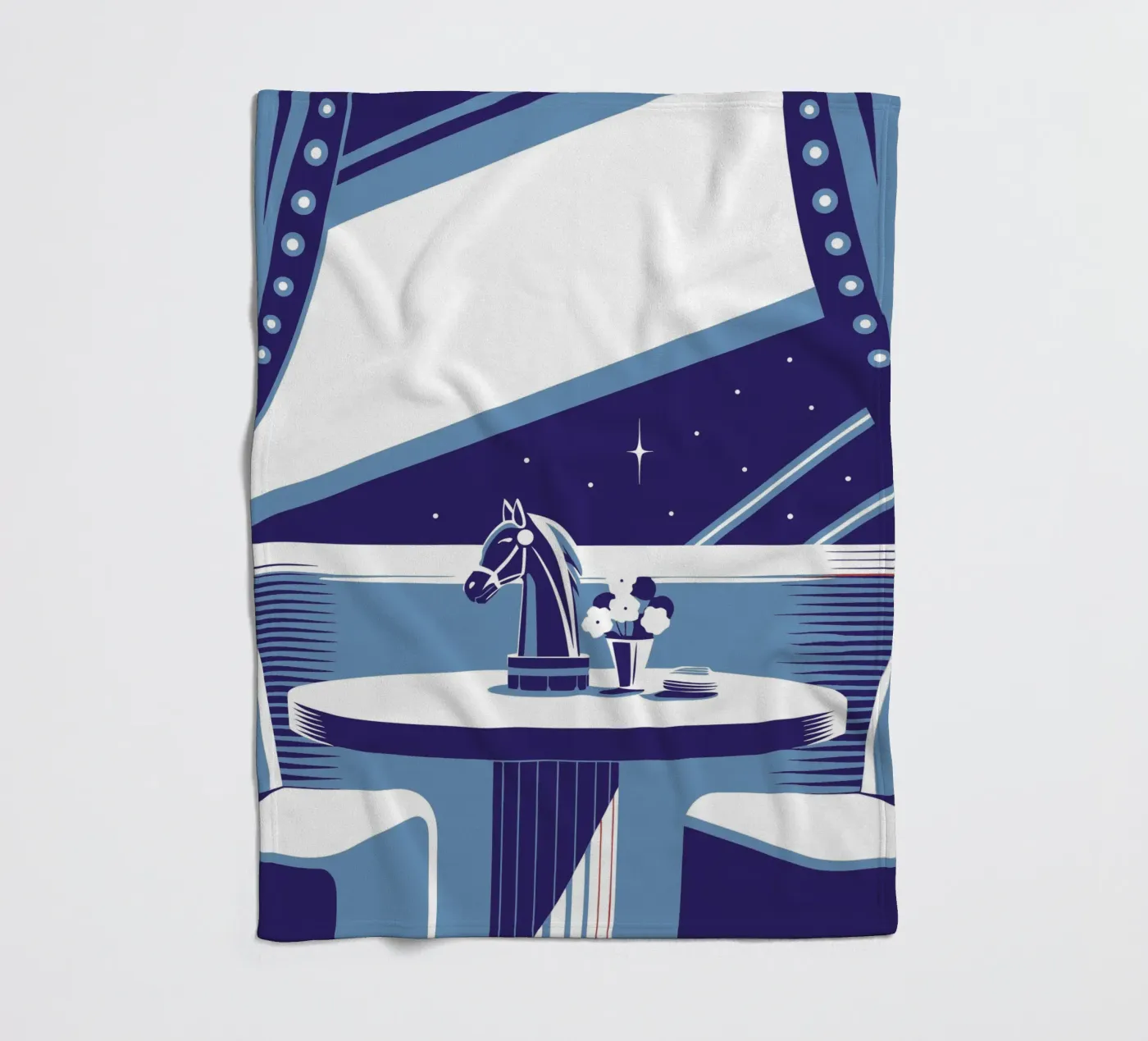 Dining Table Fleecedecke von STORE PRESENCE