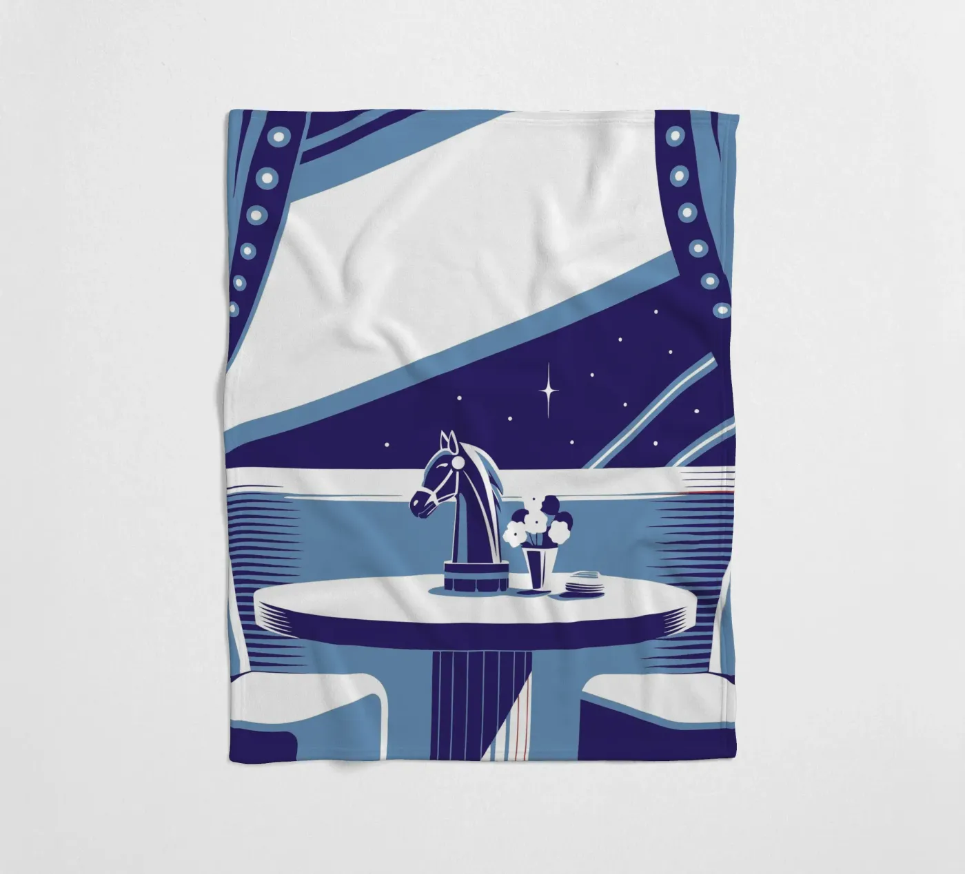 Dining Table Fleecedecke von STORE PRESENCE