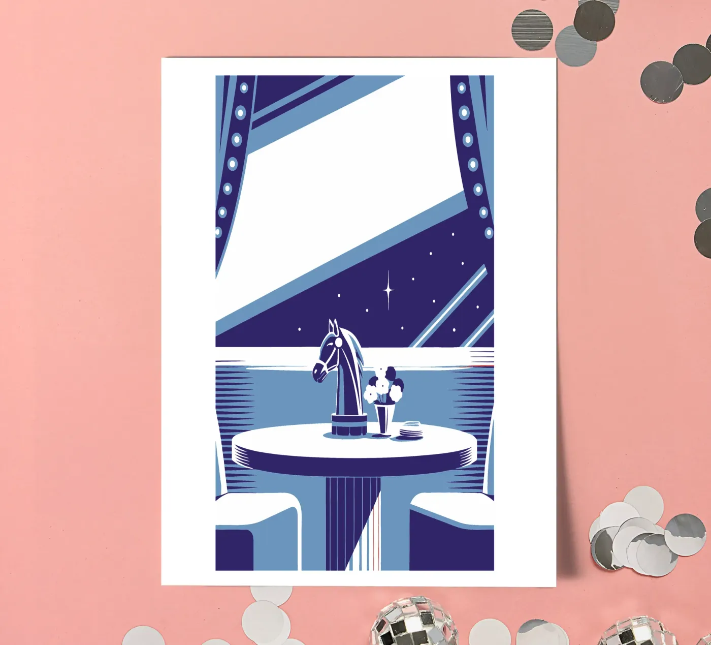 Dining Table sticker sheet by STORE PRESENCE