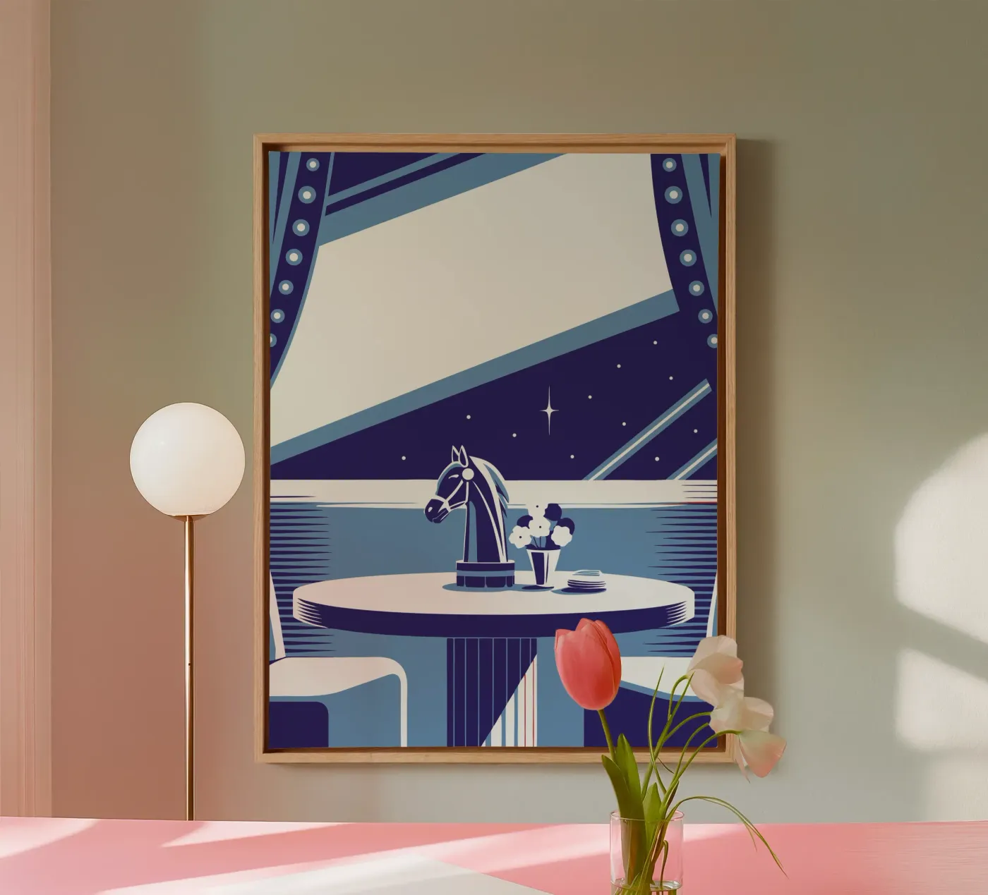 Dining Table canvas by STORE PRESENCE