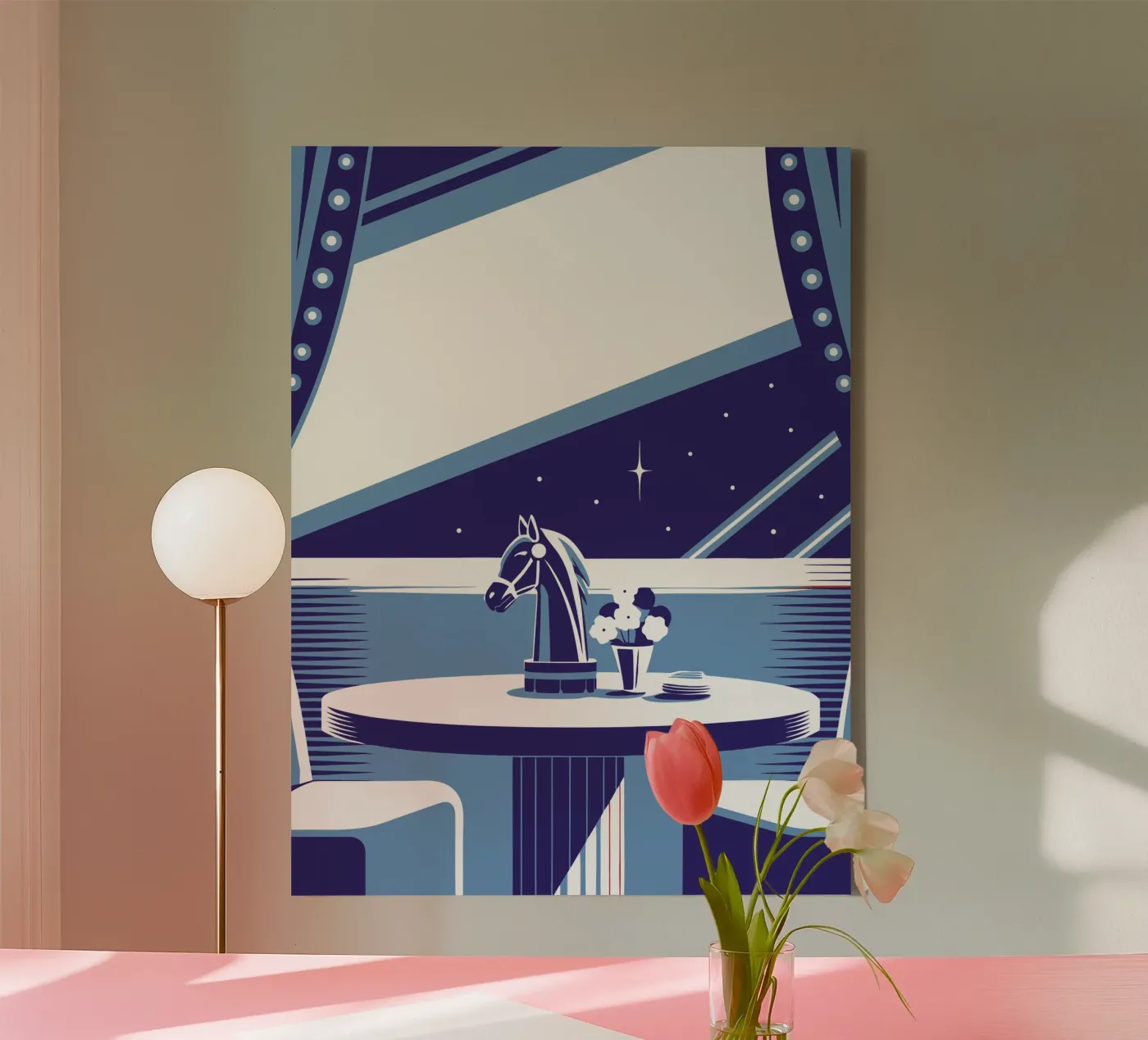 Dining Table canvas by STORE PRESENCE