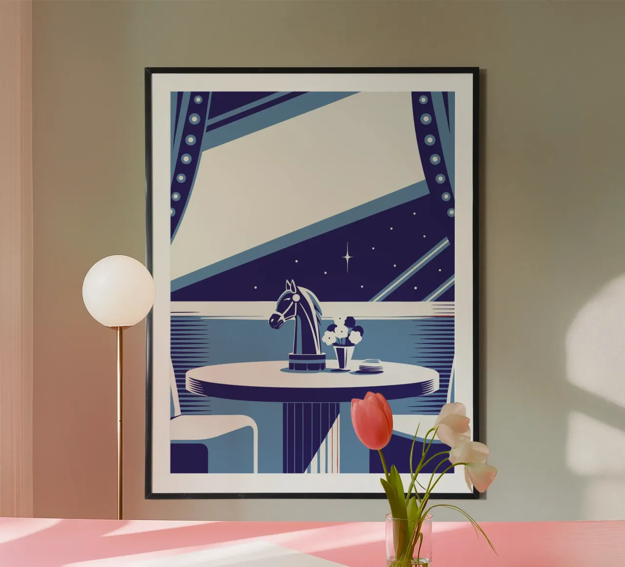 Dining Table poster by STORE PRESENCE