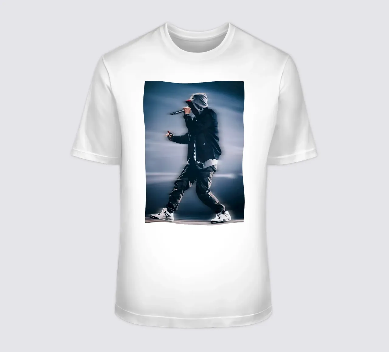 Eminem t-shirt da Low poly art