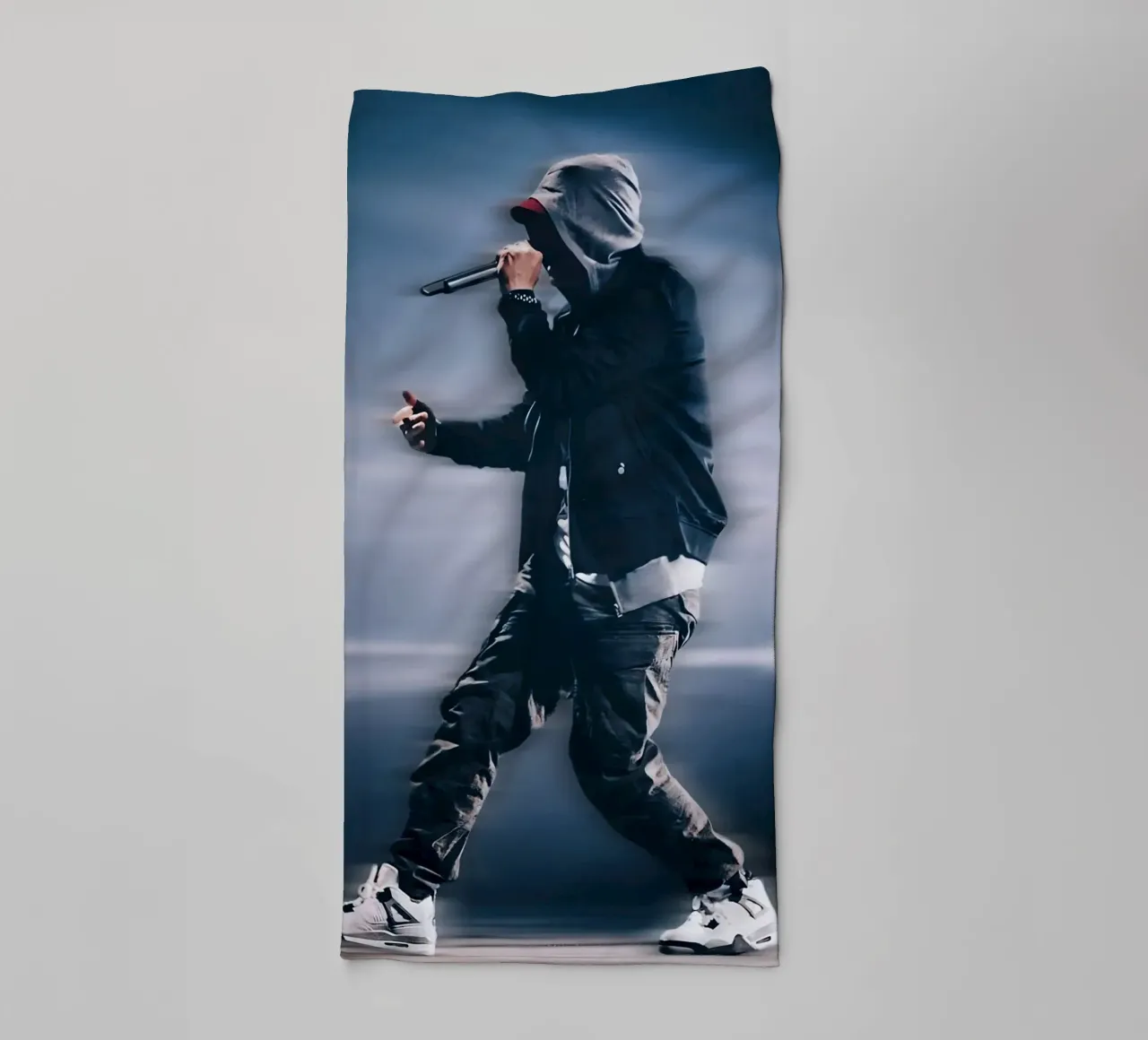 Eminem asciugamano da bagno da Low poly art