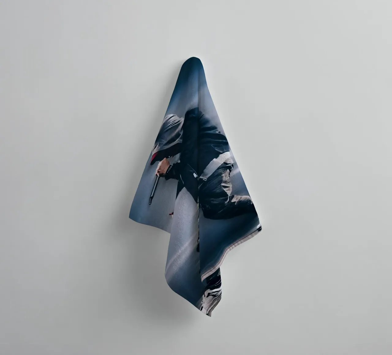 Eminem asciugamano da bagno da Low poly art