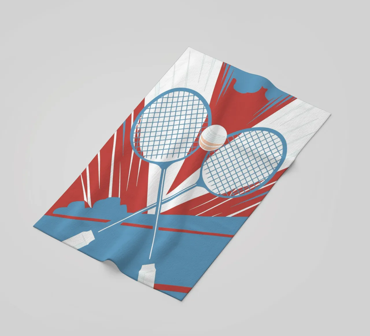 Due racchette da tennis telo mare da STORE PRESENCE