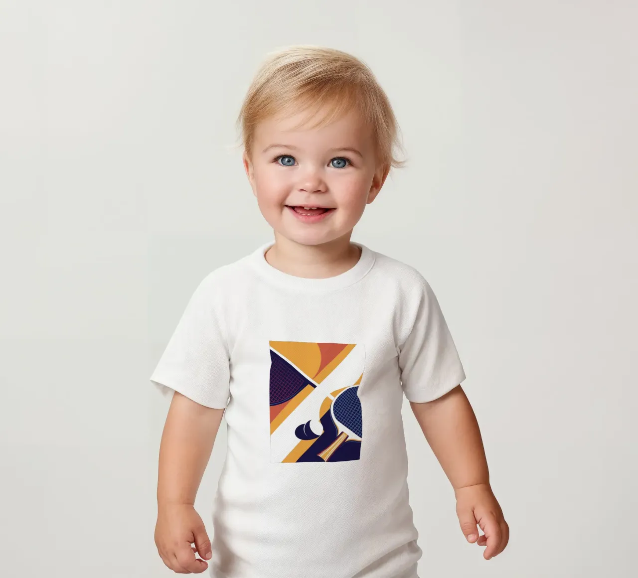 Two Bet Tennis Table baby t-shirt by STORE PRESENCE