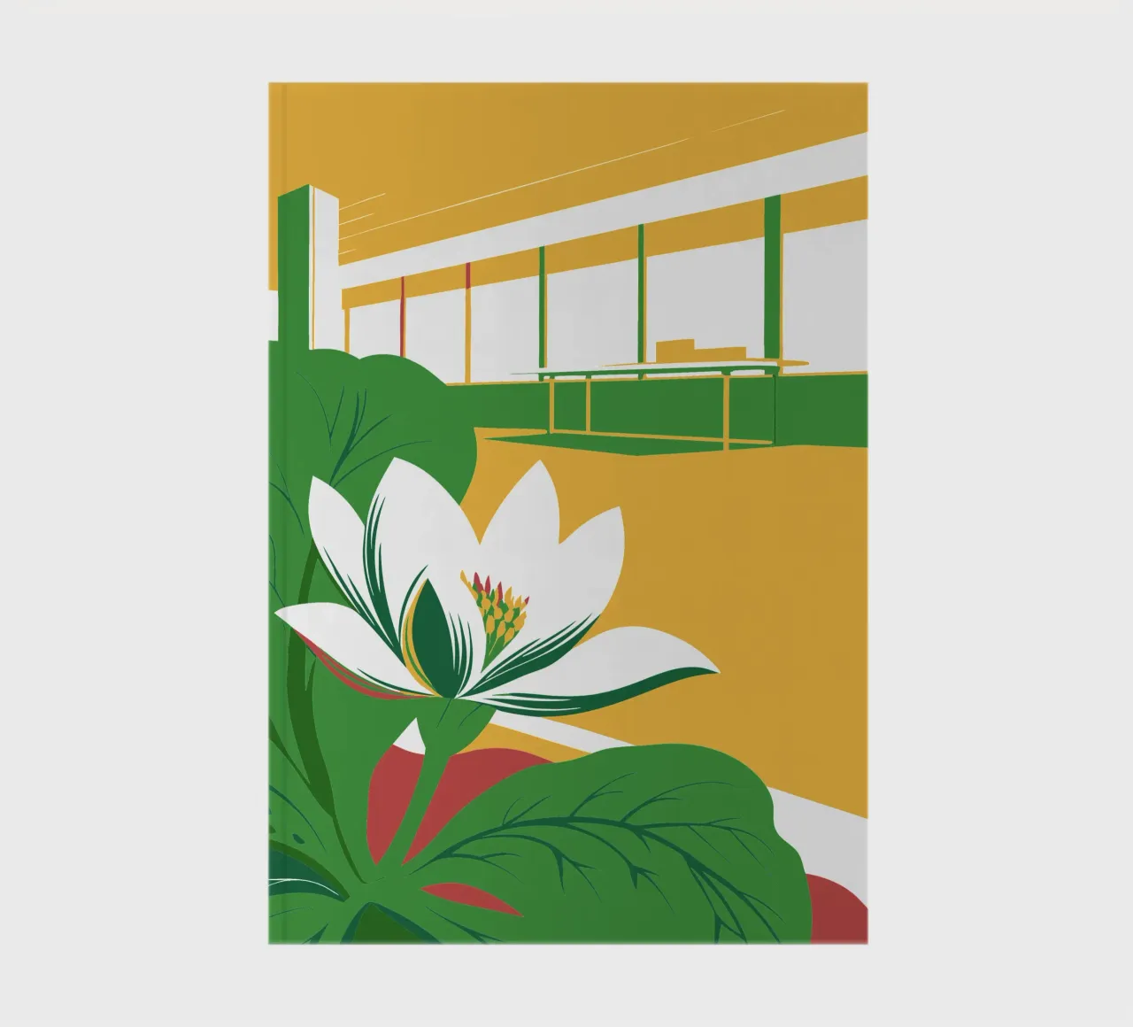 Jasmine Flower notebook by STORE PRESENCE