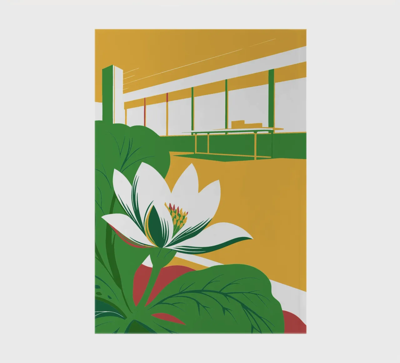 Jasmine Flower notebook by STORE PRESENCE