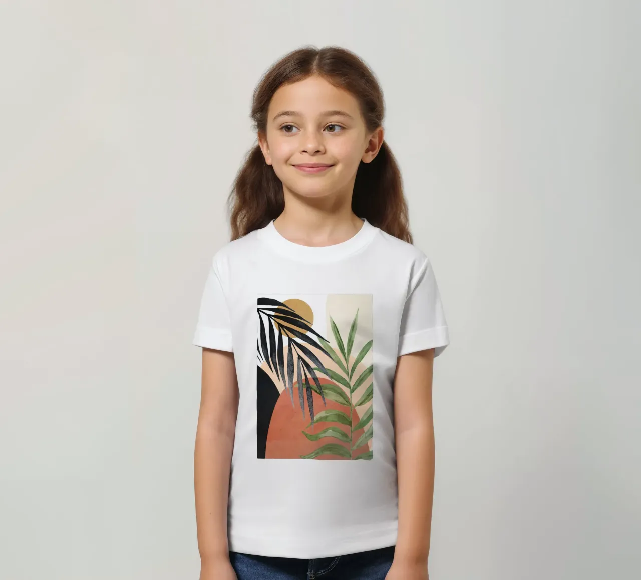 Abstract Tropical Art V kids t-shirt by cityart