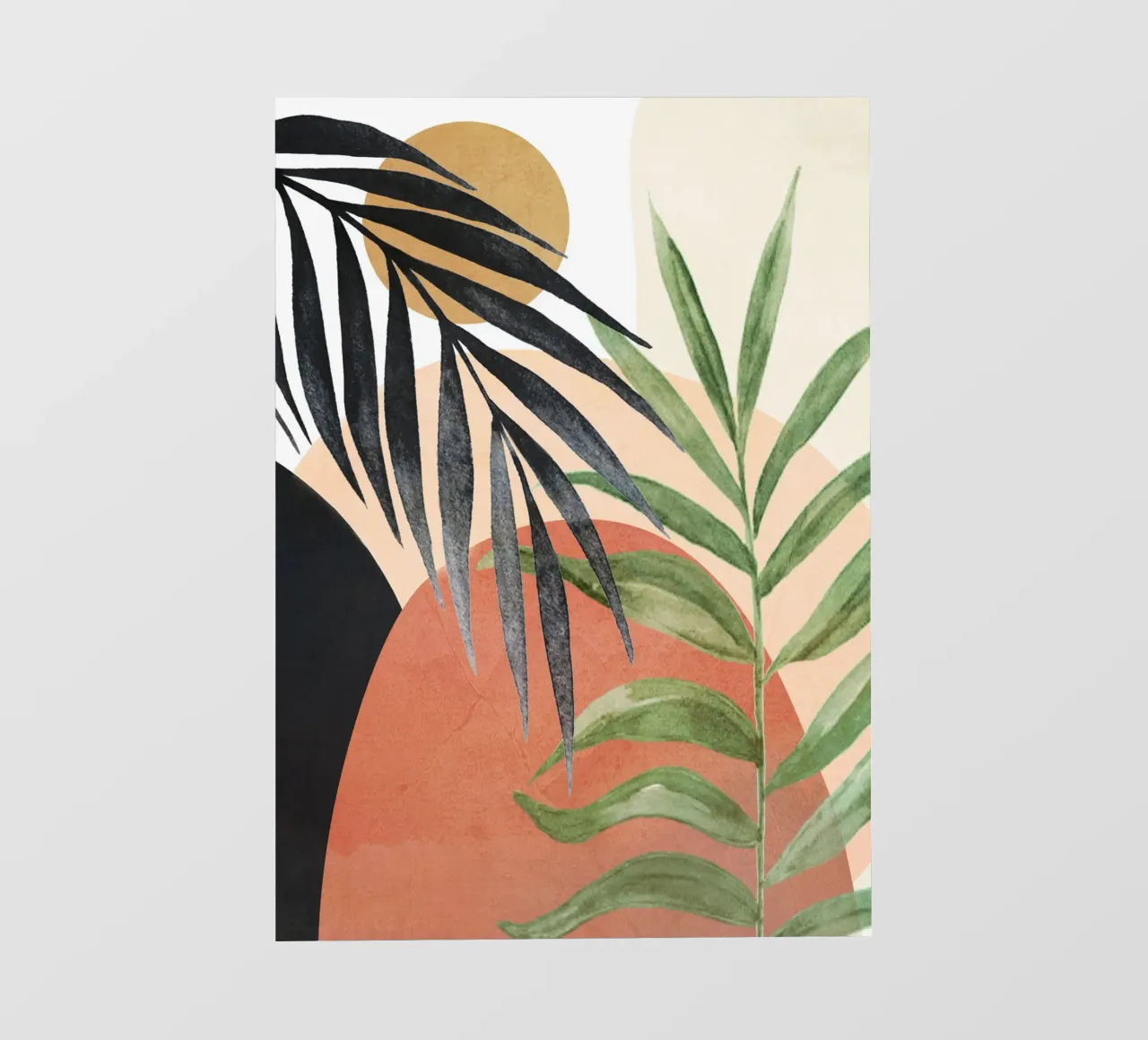 Abstract Tropical Art V telo in pvc da cityart