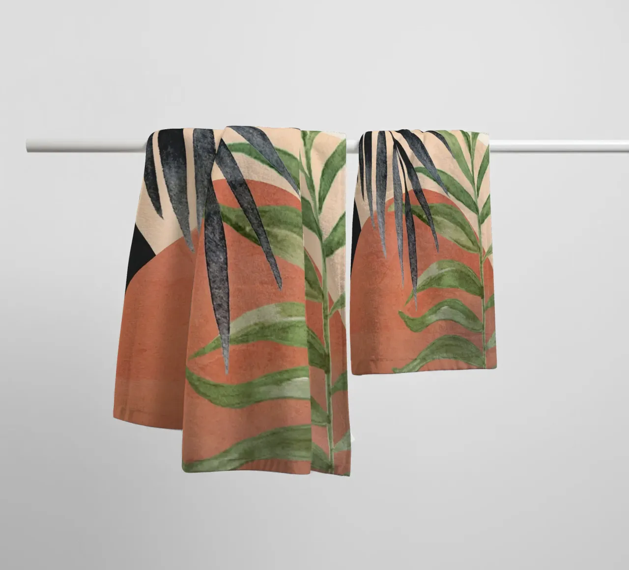 Abstract Tropical Art V asciugamano da bagno da cityart