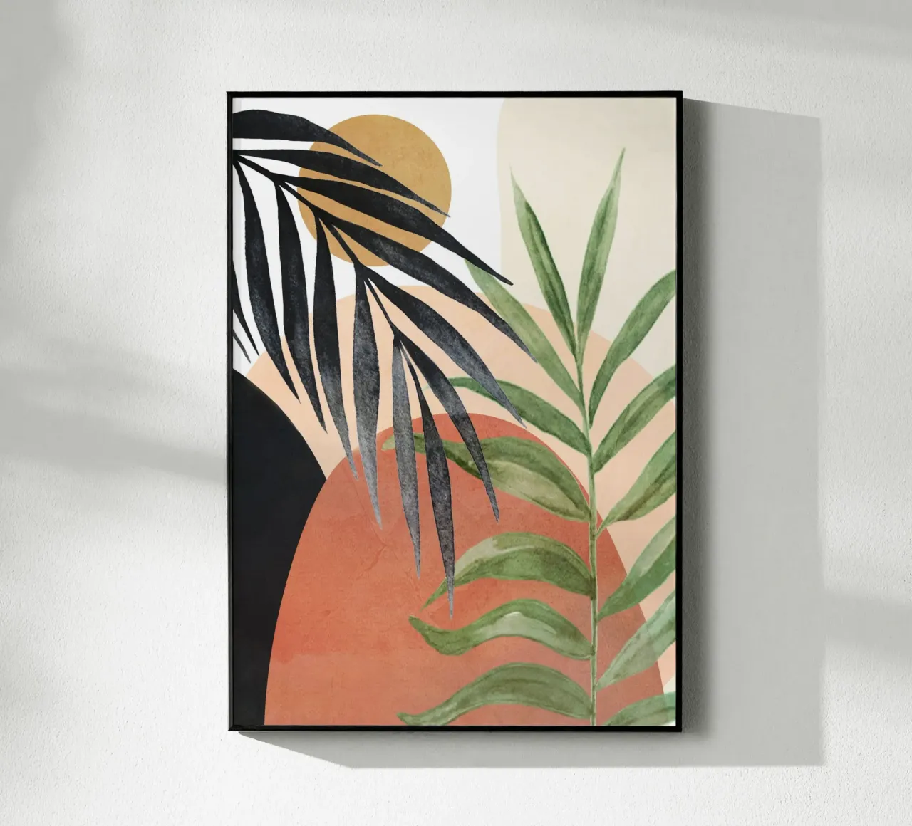 Abstract Tropical Art V plexiglass da cityart