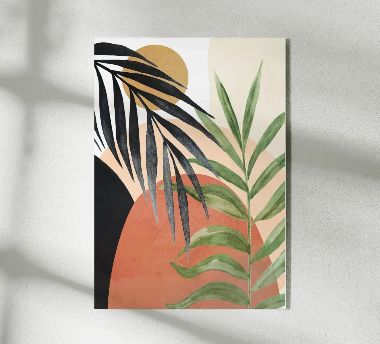 Abstract Tropical Art V plexiglass da cityart