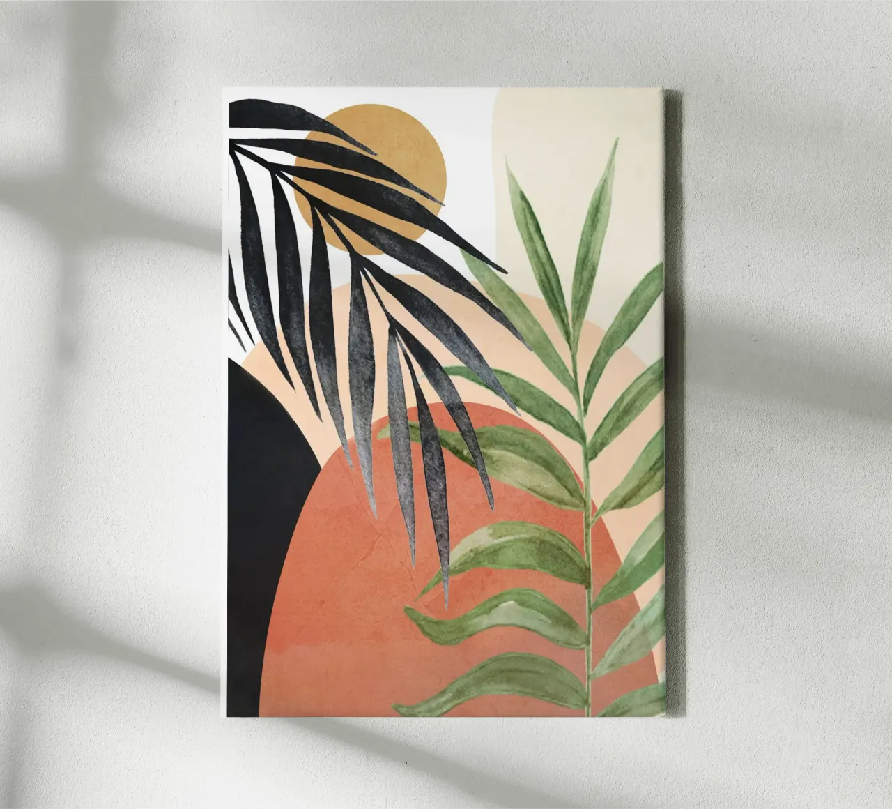 Abstract Tropical Art V toile de cityart