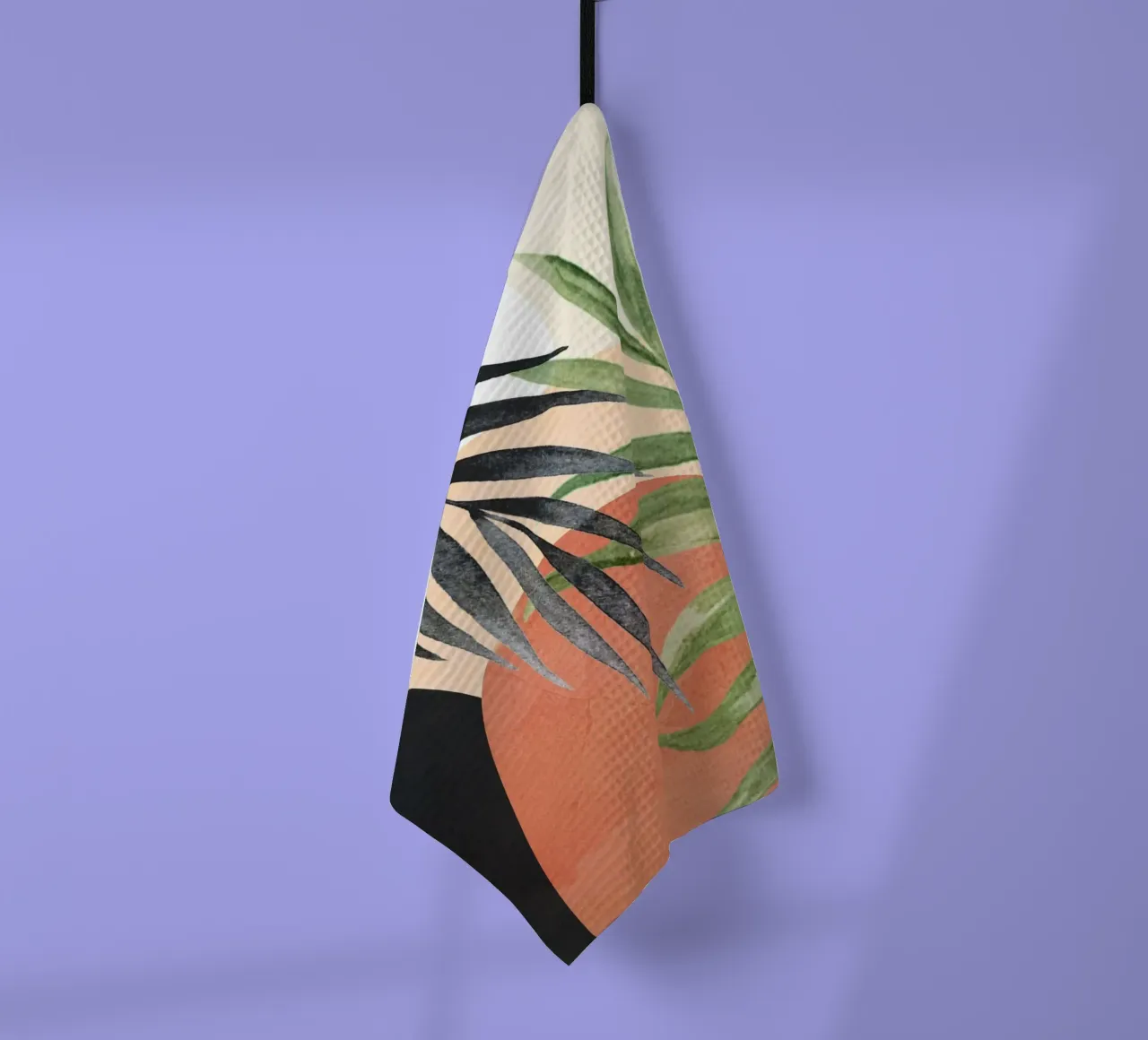 Abstract Tropical Art V canovaccio da cucina da cityart