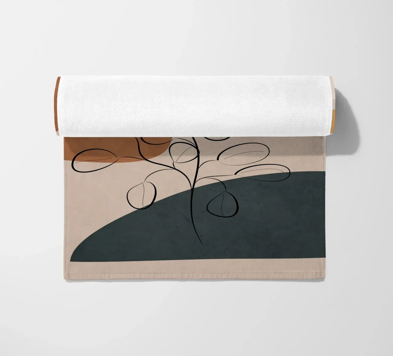 Abstract Minimal Plant 1 telo mare da cityart