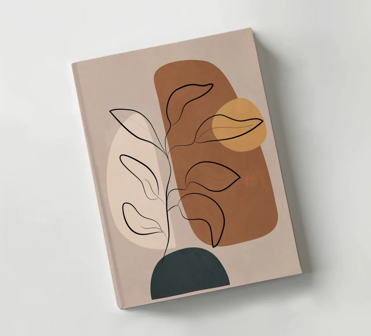 Abstract Minimal Plant 2 diario da cityart