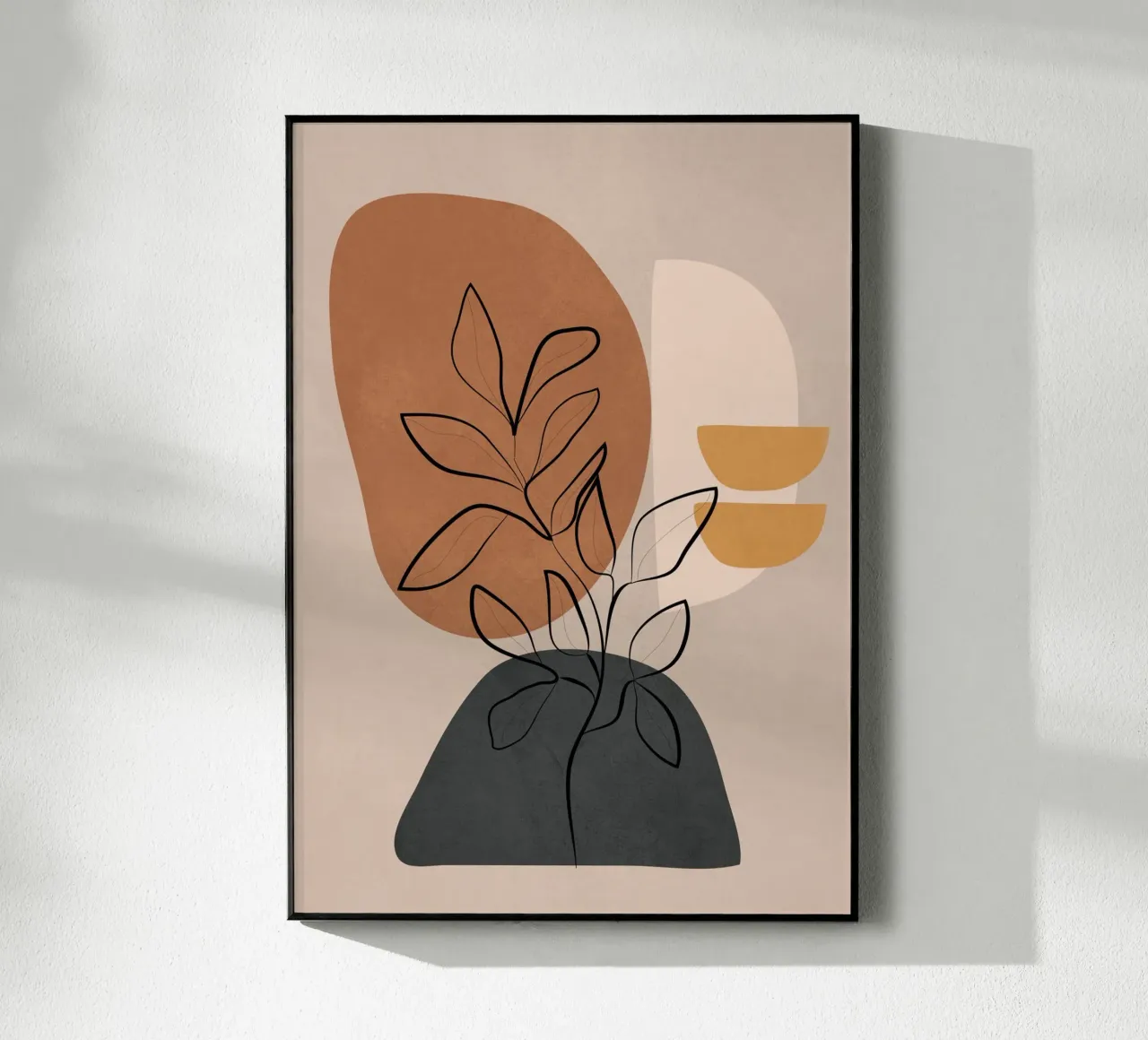 Abstract Minimal Plant 3 plexiglass da cityart