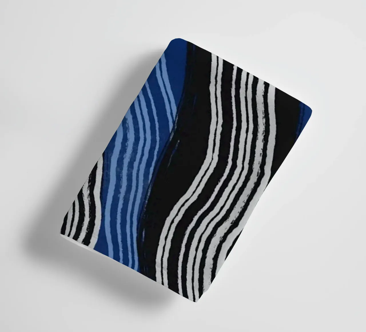 Line abstraction 25 towel by Little Dean