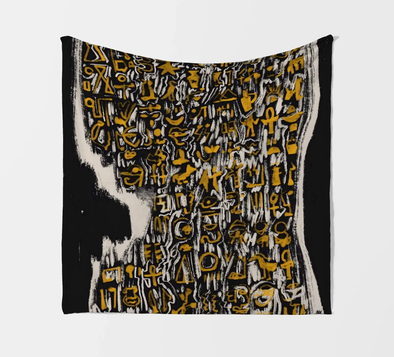 Skriptographie Fleecedecke von Little Dean