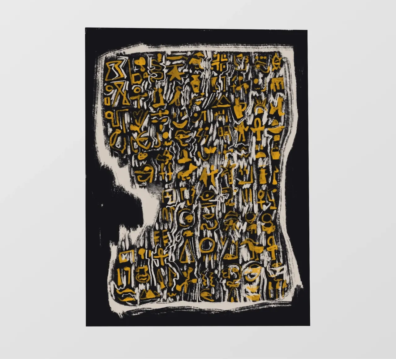 Scriptography pellicola backlit da Little Dean