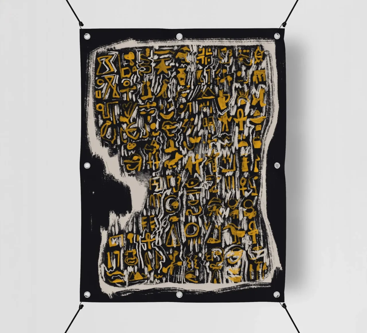 Scriptographie bâche pvc de Little Dean