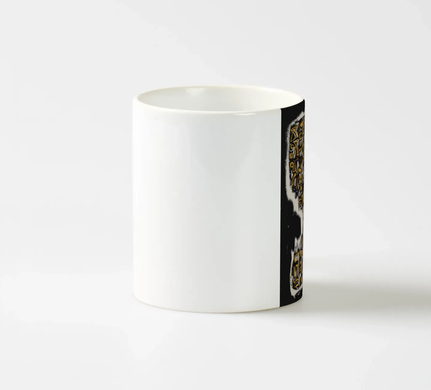 Scriptography Keramik Tasse von Little Dean