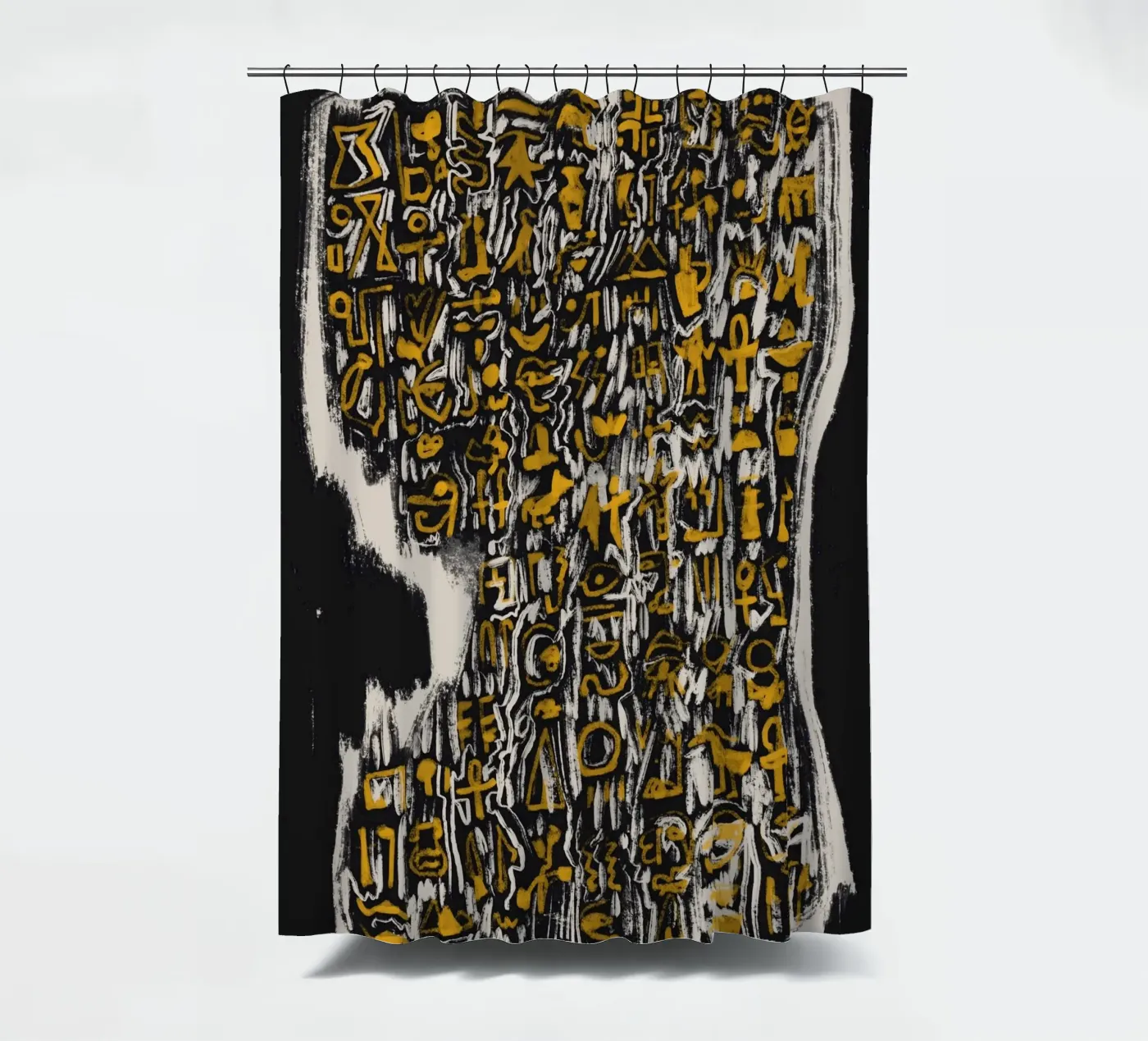 Scriptography Duschvorhang von Little Dean