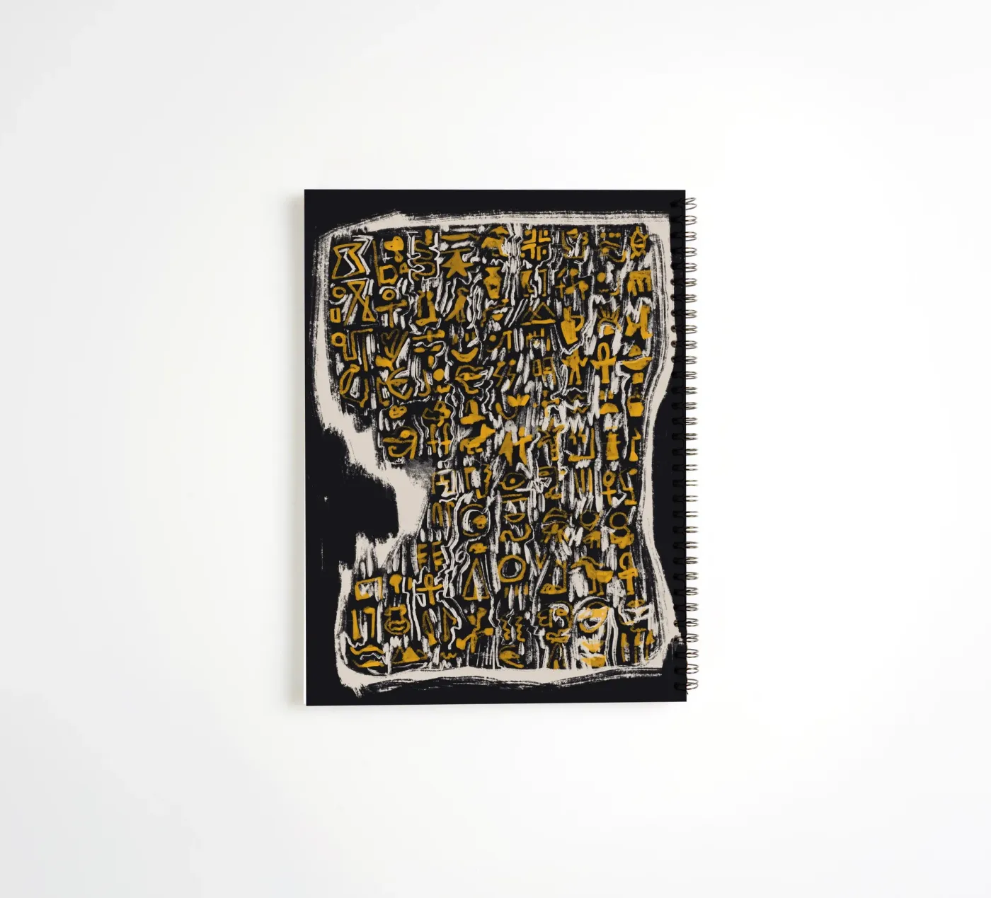 Scriptography spiral notebook by Little Dean