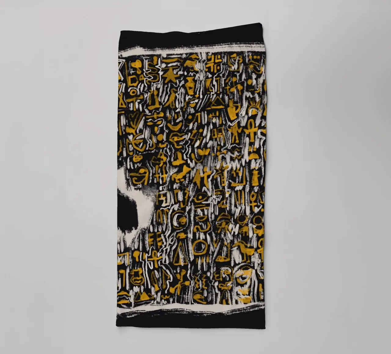 Scriptography towel by Little Dean