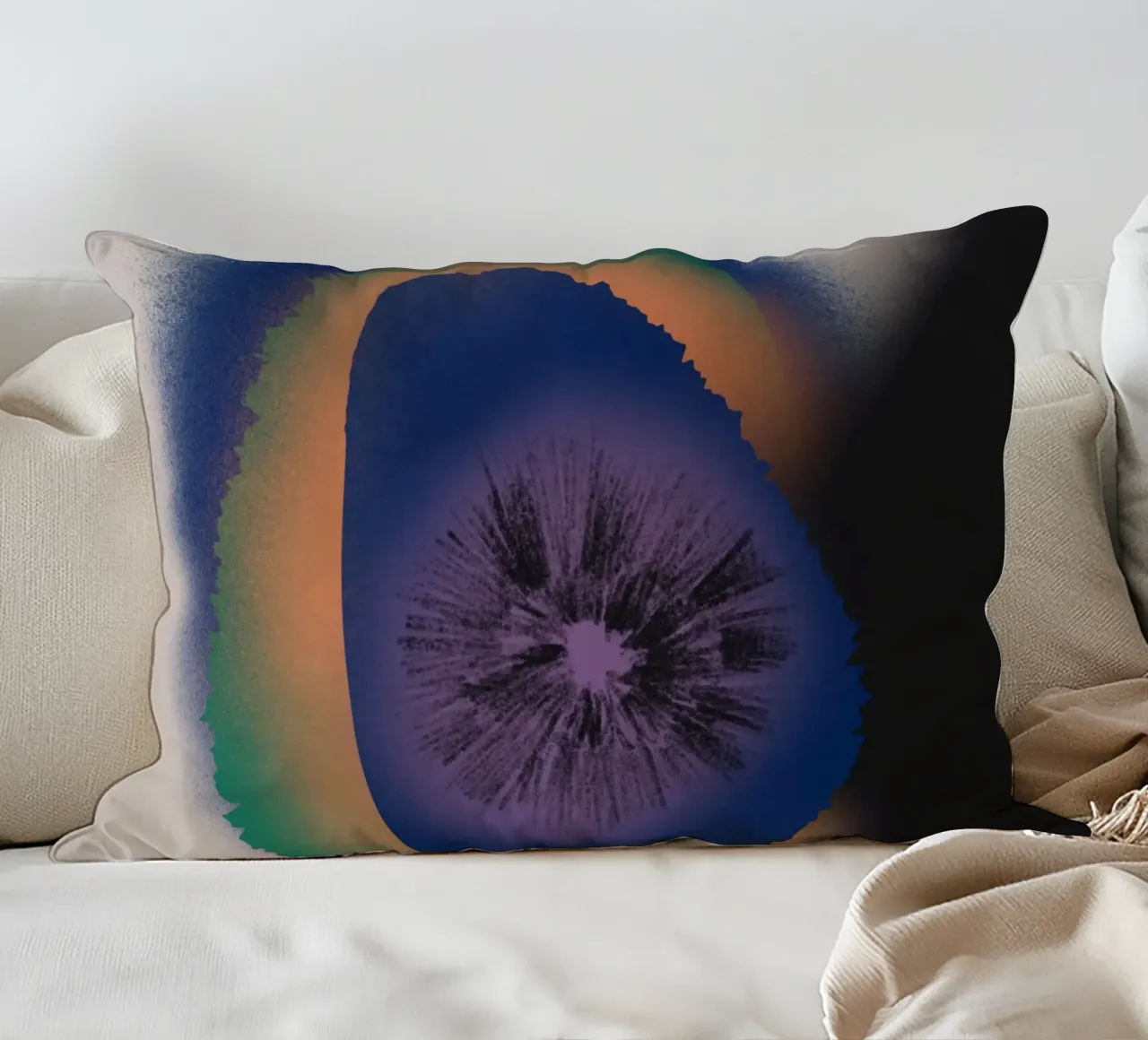 Composizione cosmica 12 cuscino da Little Dean