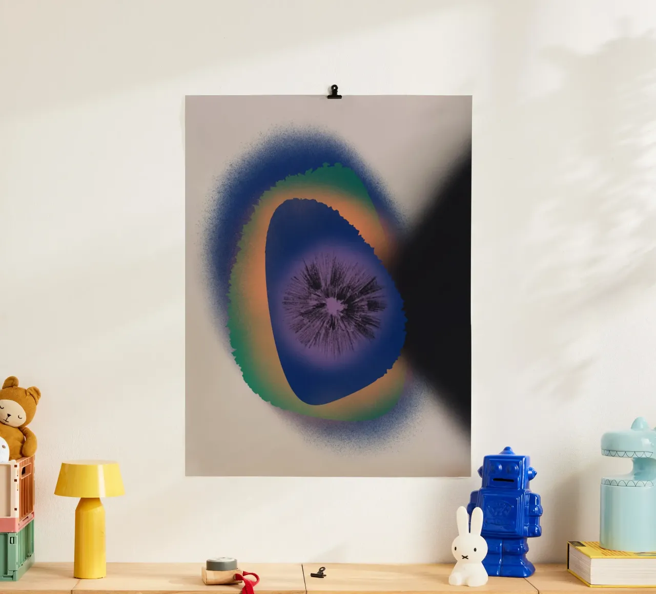 Cosmic composition 12 hahnemühle by Little Dean