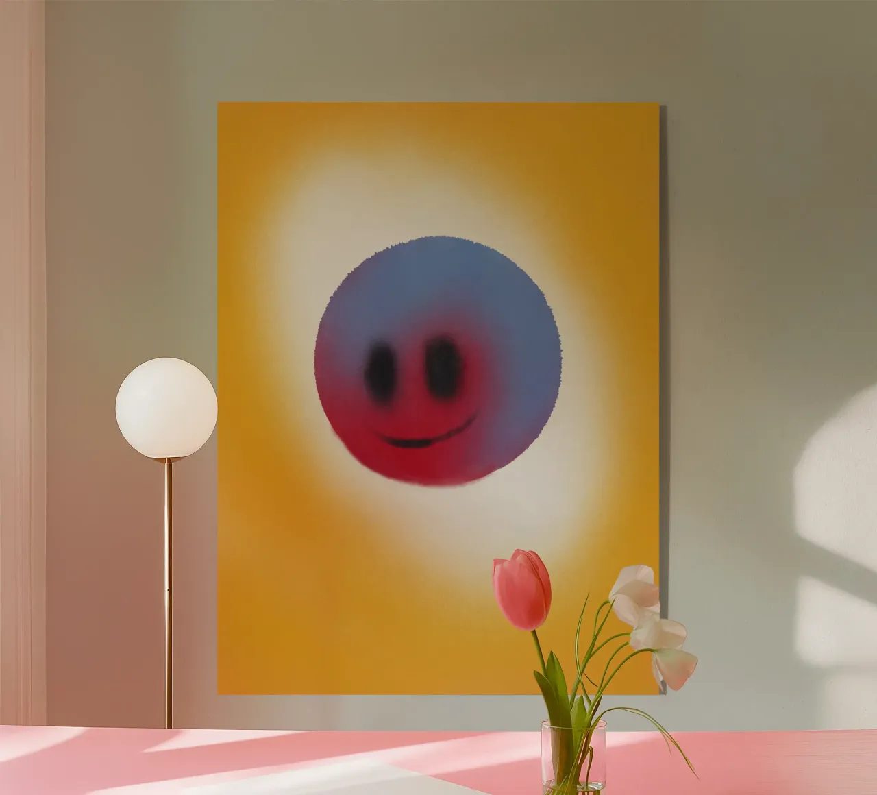 Sourire chaleureux plexiglas de Little Dean