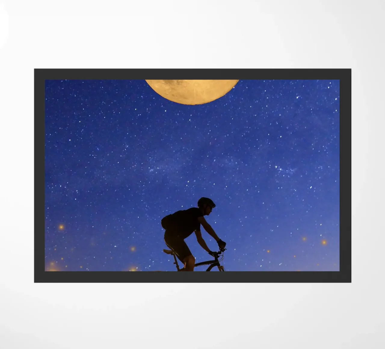 Cavalcata notturna sotto la luna zerbino da Berwies Artwork