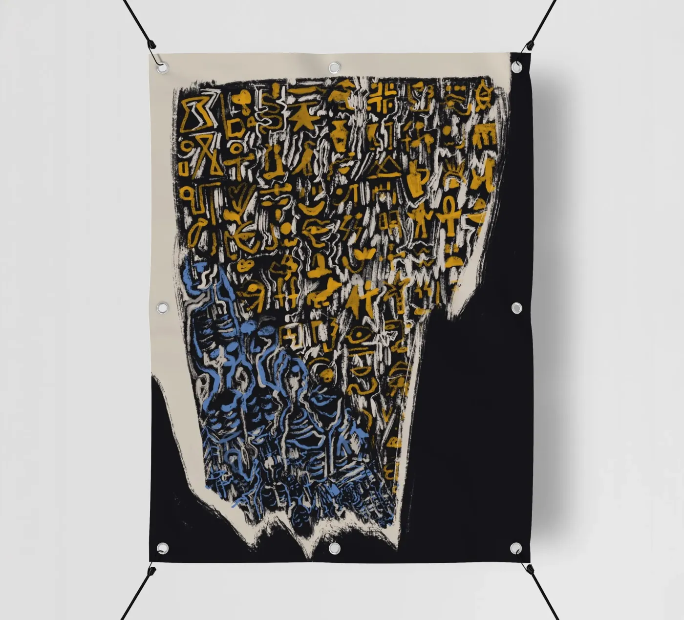 Scriptografia 02 telo in pvc da Little Dean