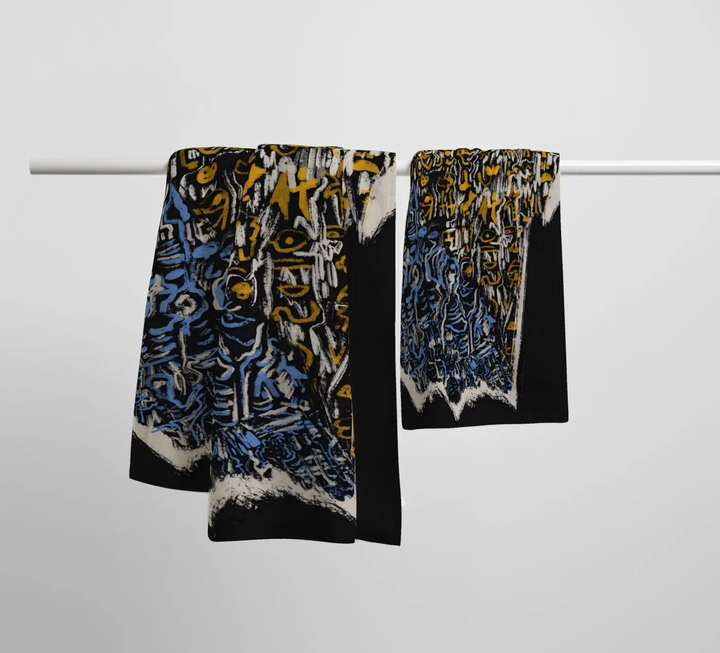 Skriptographie 02 Handtuch von Little Dean