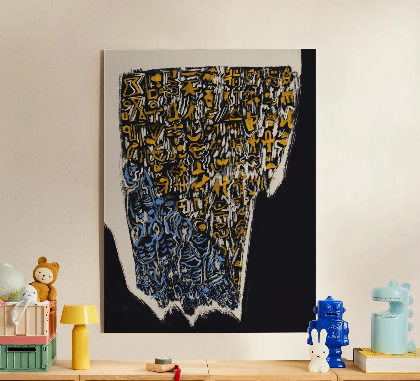 Scriptography 02 plexiglas de Little Dean